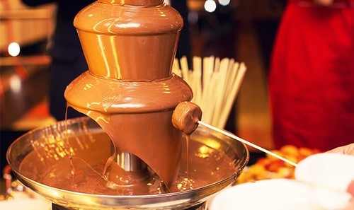 Animation - Fontaine au chocolat