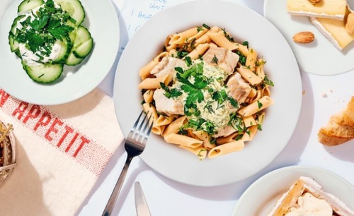 B2 - Lieu aux anchois et câpres