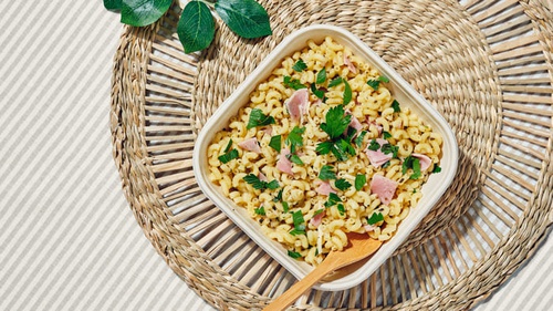 HEB5 - Coquillettes jambon truffes