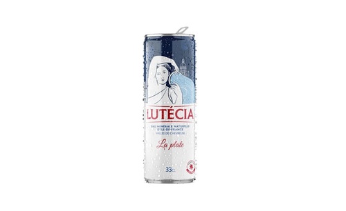 Lutecia Eau Minérale - Cannette 33 cL